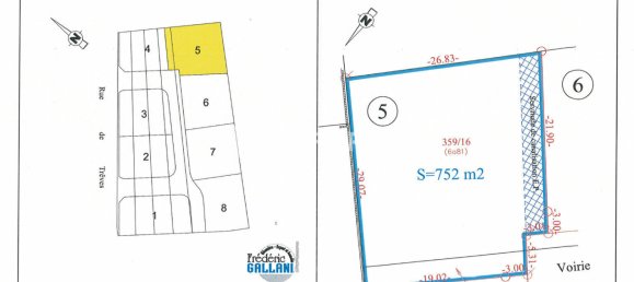 Land in Koenigsmacker, France No. 210375 2
