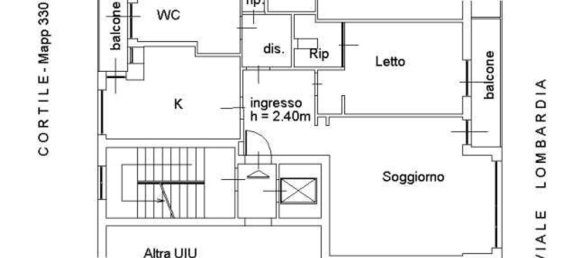 2 rooms Apartment in Milan, Italy No. 287604 19