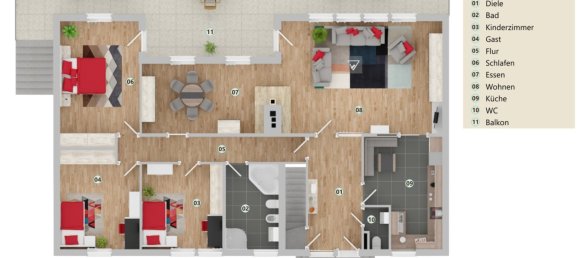 Casa de 4 dormitorios en Coburg, Germany No. 27841 16