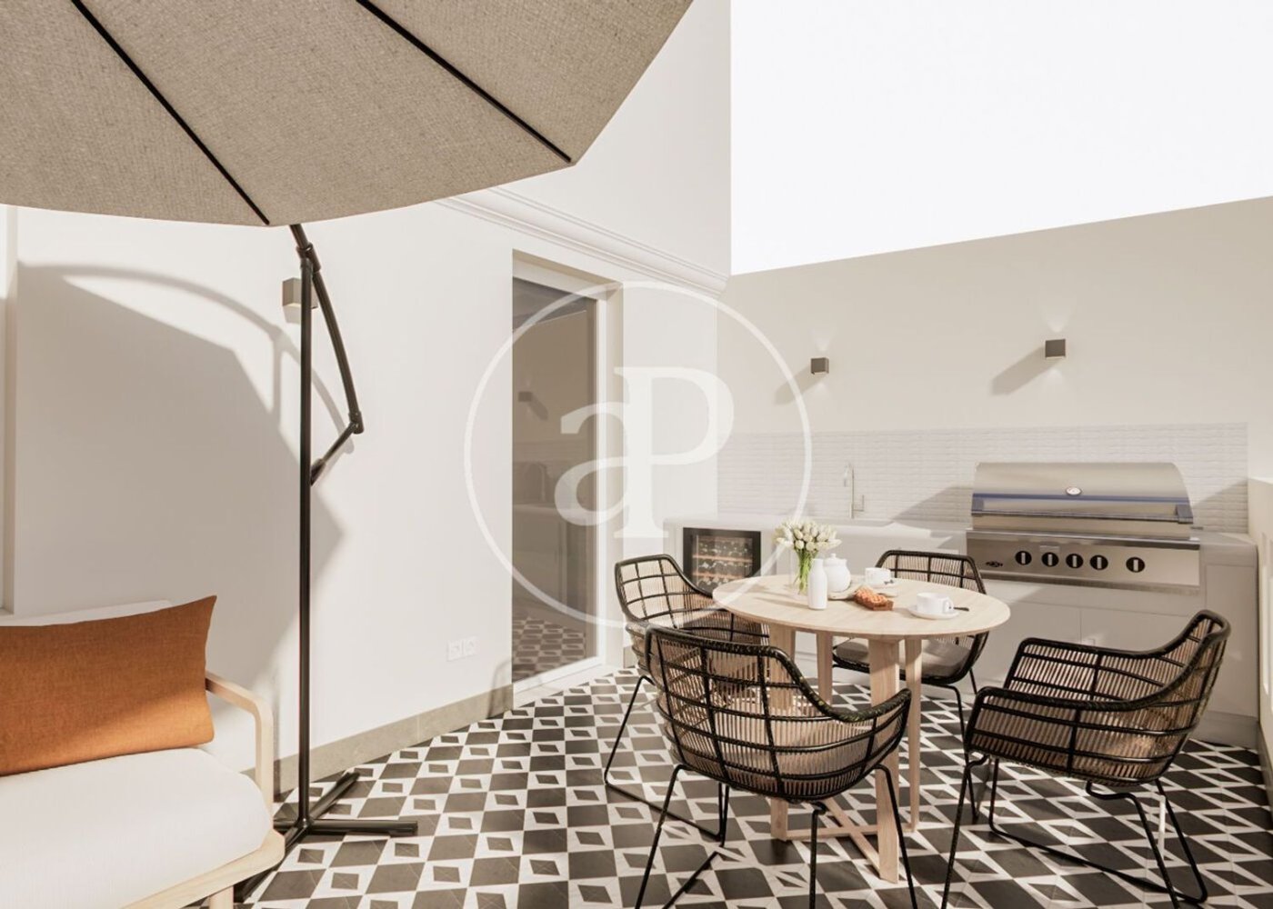 2 bedrooms Apartment in Madrid, Spain No. 118206