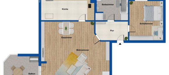 3 rooms Duplex in Bodenseekreis, Germany No. 288218 10