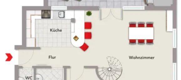 3 rooms Duplex in Morfelden-Walldorf, Germany No. 329503 9