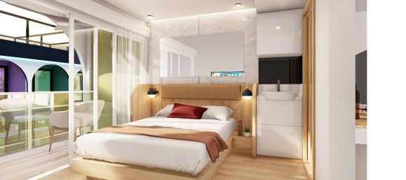 Кондоминиум  с 1 спальней в Nebu Luxury Resort Residences, Чонбури, Таиланд № 31993 2