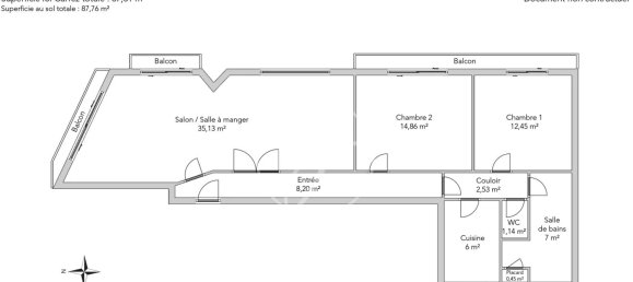 2 bedrooms Apartment in Paris, France No. 174468 17