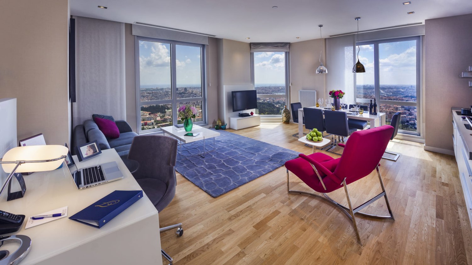 Wohnung 1+1 in Anthill Residence, Istanbul, Turkey, Nr. 36552