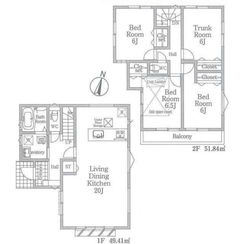 Дом с 3 спальнями в Сайтама, Япония № 6277