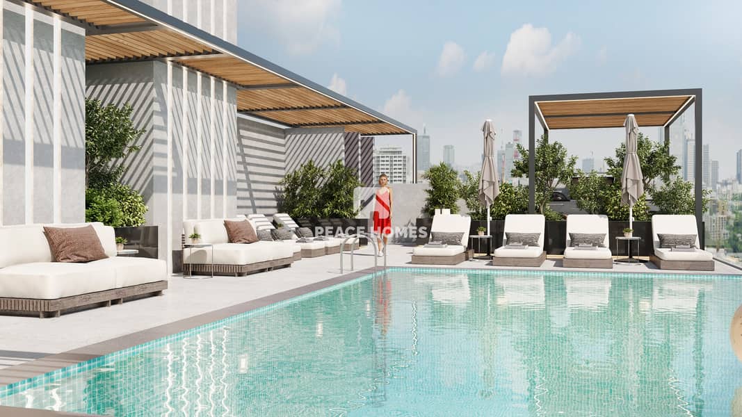 Apartamento de 1 dormitorio en Dubai Residence Complex, UAE No. 16813