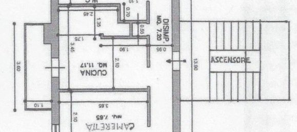 4 rooms Apartment in Florence, Italy No. 116659 8