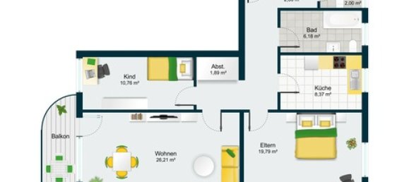 Apartamento de 2 dormitorios en Rhein-Sieg, Germany No. 337470 13