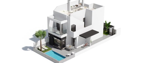 3 Schlafzimmer Villa in Santiago de la Ribera, Spain, Nr. 6094 13