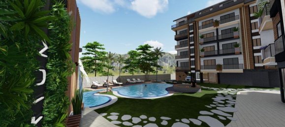 2غرفة شقة في Oba, Turkey رقم 9773 4