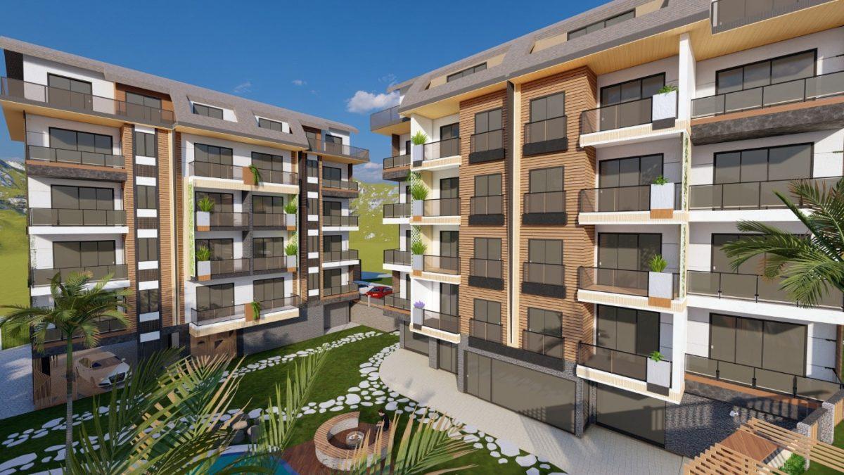 2غرفة شقة في Oba, Turkey رقم 9773