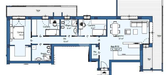 4غرفة شقة في Cadoneghe, Italy رقم 134613 23