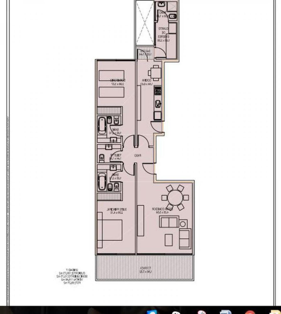 2 Schlafzimmer Wohnung in Maldonado, Uruguay, Nr. 854