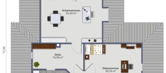 Таунхаус с 3 спальнями в Ольденбург, Германия № 231885 4