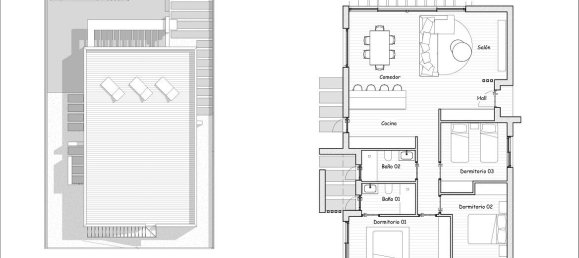 3 غرف نوم فيلا في San Miguel de Salinas, Spain رقم 7174 10