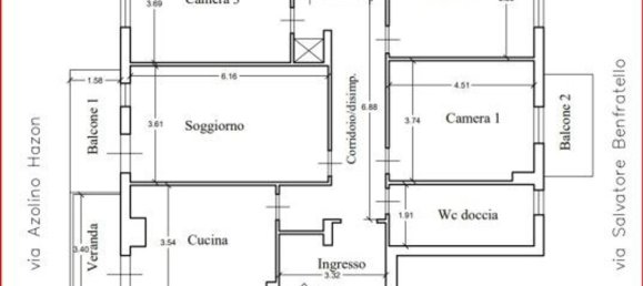 Apartamento de 4 divisões em Palermo, Italy N.º 257915 19