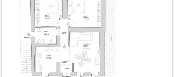 3 rooms Apartment in Gerre de' Caprioli, Italy No. 237733 7