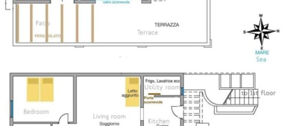 Villa T3 em Gagliano del Capo, Italy N.º 167316 3