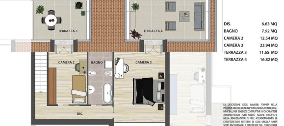 4 chambres Appartement à Padua, Italy No. 339466 2