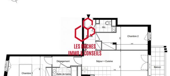 2 chambres Appartement à Le Blanc-Mesnil, France No. 314933 2