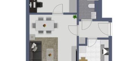 Квартира с 3 комнатами в Бремен, Германия № 81308 2