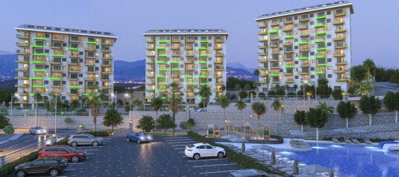 Apartamento 2+1 em Alanya, Turkey N.º 34340 6