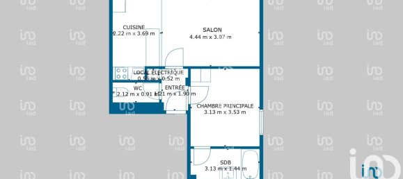 1 Schlafzimmer Wohnung in Lille, France, Nr. 250209 5
