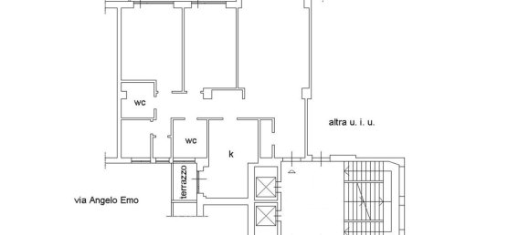 3-salle Appartement à Rome, Italy No. 274964 23