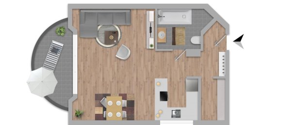 Studio in Mils, Austria No. 254369 9