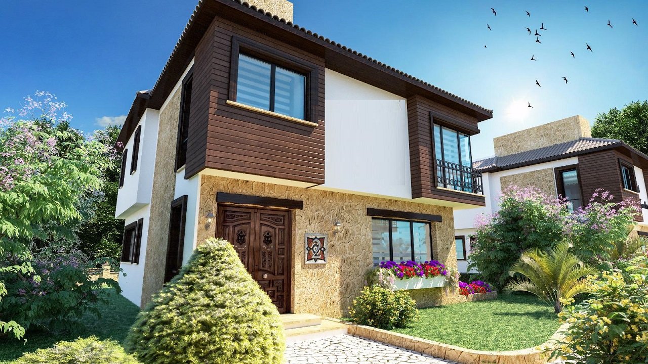 Villa de 4 habitaciónes en Girne, Northern Cyprus No. 4893