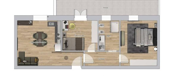 3-Zimmer Wohnung in Pavia, Italy, Nr. 41296 6