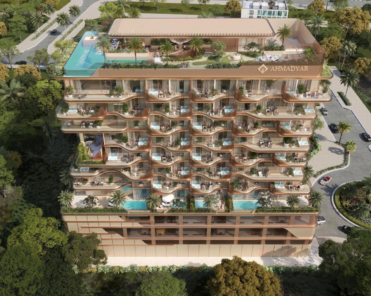 Квартира с 4 спальнями в Дубай, ОАЭ № 104296