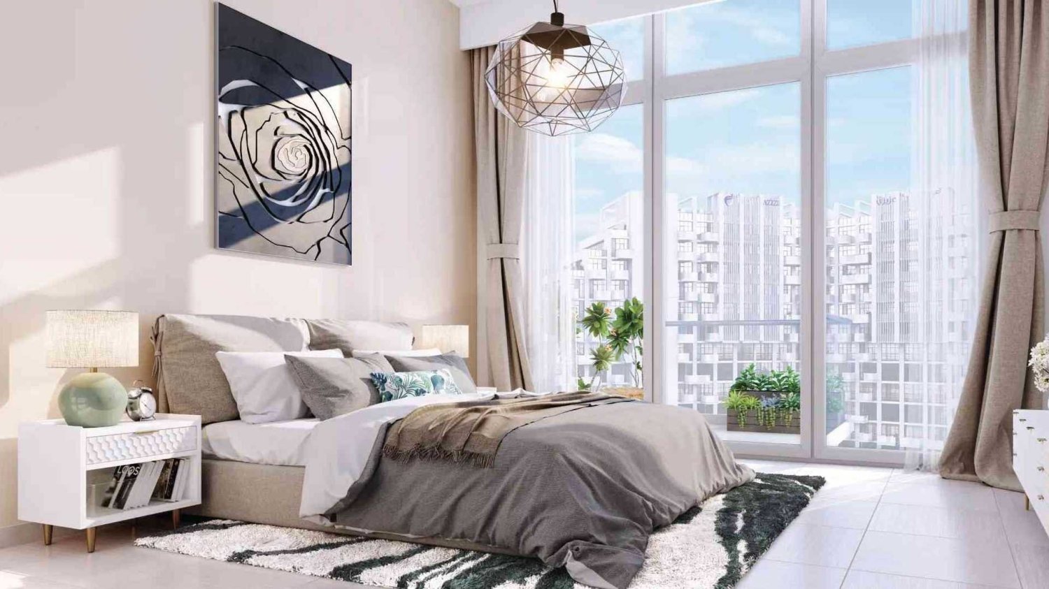 Квартира с 1 спальней в AZIZI FARHAD, Dubai Healthcare City, ОАЭ № 60362