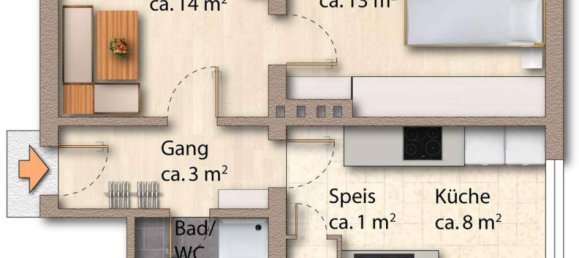 2 bedrooms Apartment in Feldkirch, Austria No. 256527 13