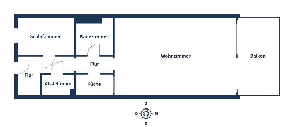 Apartamento de 1 dormitorio en Wolfsburg, Germany No. 54978