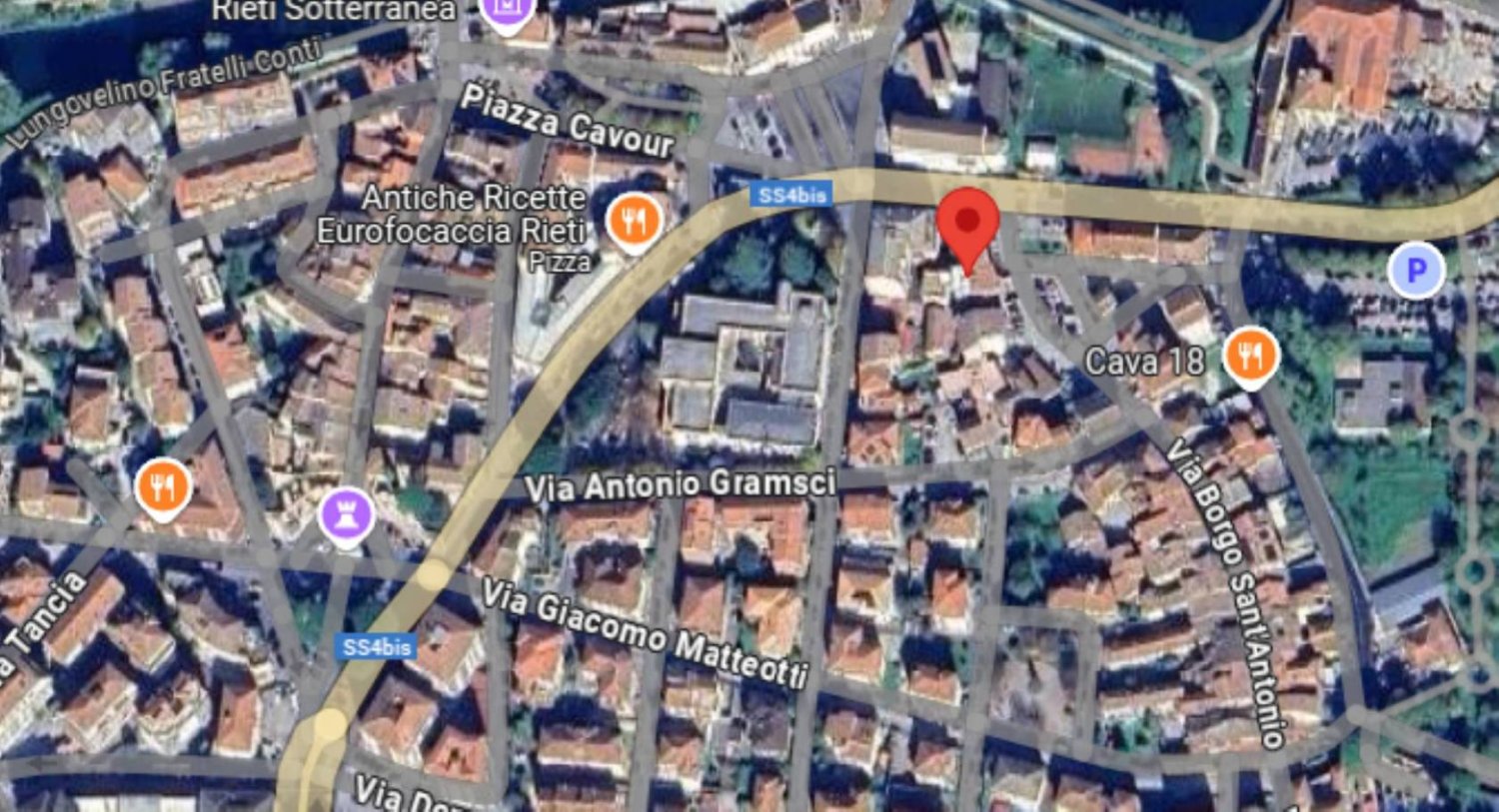 1-Zimmer Gewerbliche Immobilie in Rieti, Italy, Nr. 107578