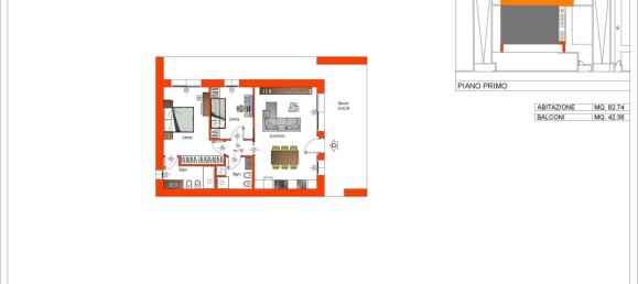 3 rooms Penthouse in Bolgare, Italy No. 196997 11