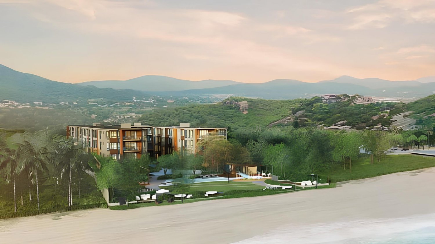 Квартира с 2 спальнями в Sasara, Хуа Хин, Таиланд № 32208