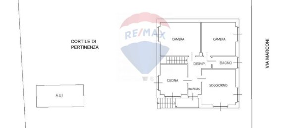 3 rooms House in Gorla Maggiore, Italy No. 11532 27