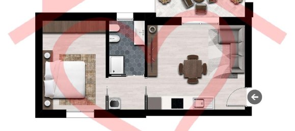 2 rooms Apartment in Seriate, Italy No. 233204 8