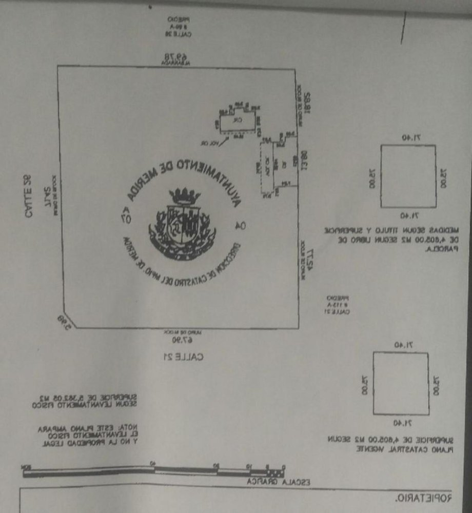 Terrain à Merida, Mexico No. 109362