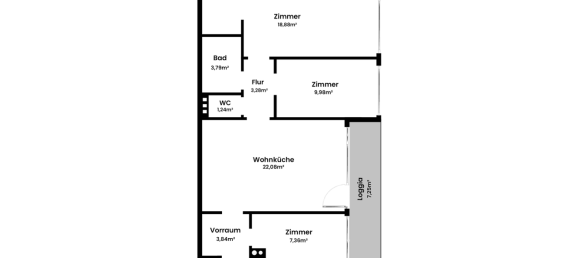 4 rooms Apartment in Simmering, Austria No. 208253 27