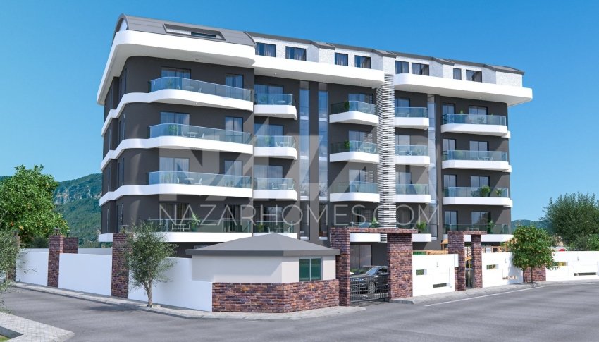 Wohnung 1+1 in Alanya, Turkey, Nr. 14404