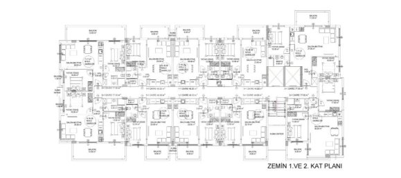 Wohnung 1+1 in Alanya, Turkey, Nr. 14404 16