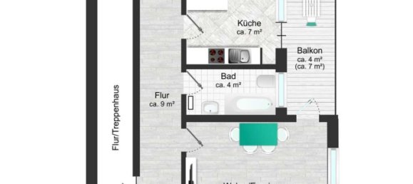 2 rooms Apartment in Bremerhaven, Germany No. 316363 7
