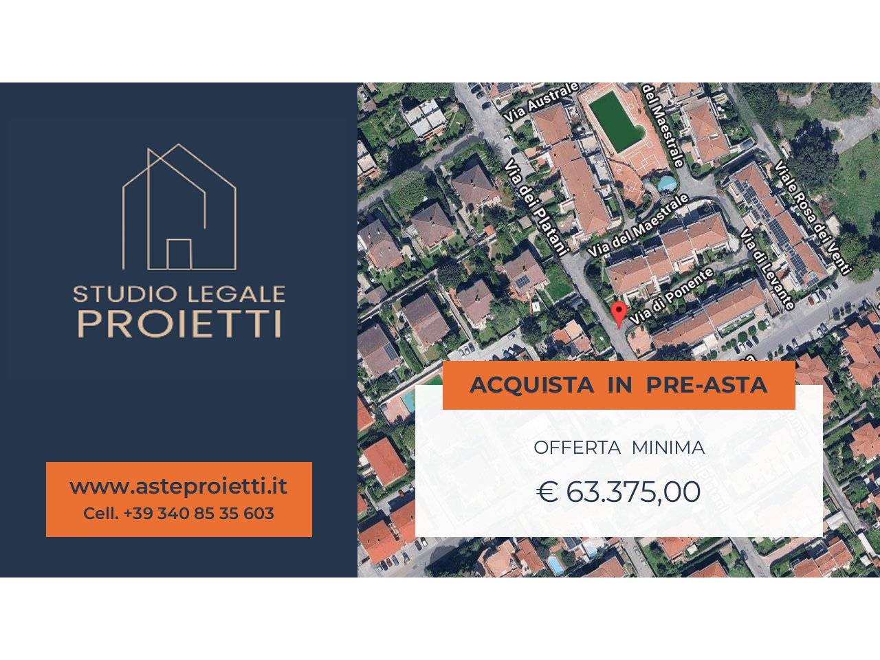 Apartamento T2 em Anzio, Italy N.º 307049