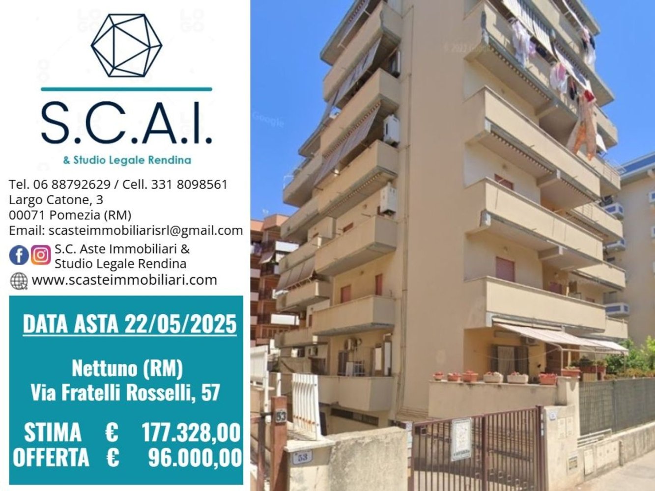 4-Zimmer Wohnung in Nettuno, Italy, Nr. 13316