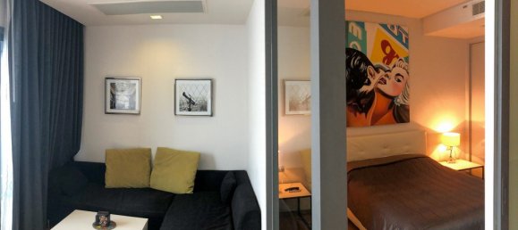 Кондоминиум  с 1 спальней в Бангкок, Таиланд № 6605 8