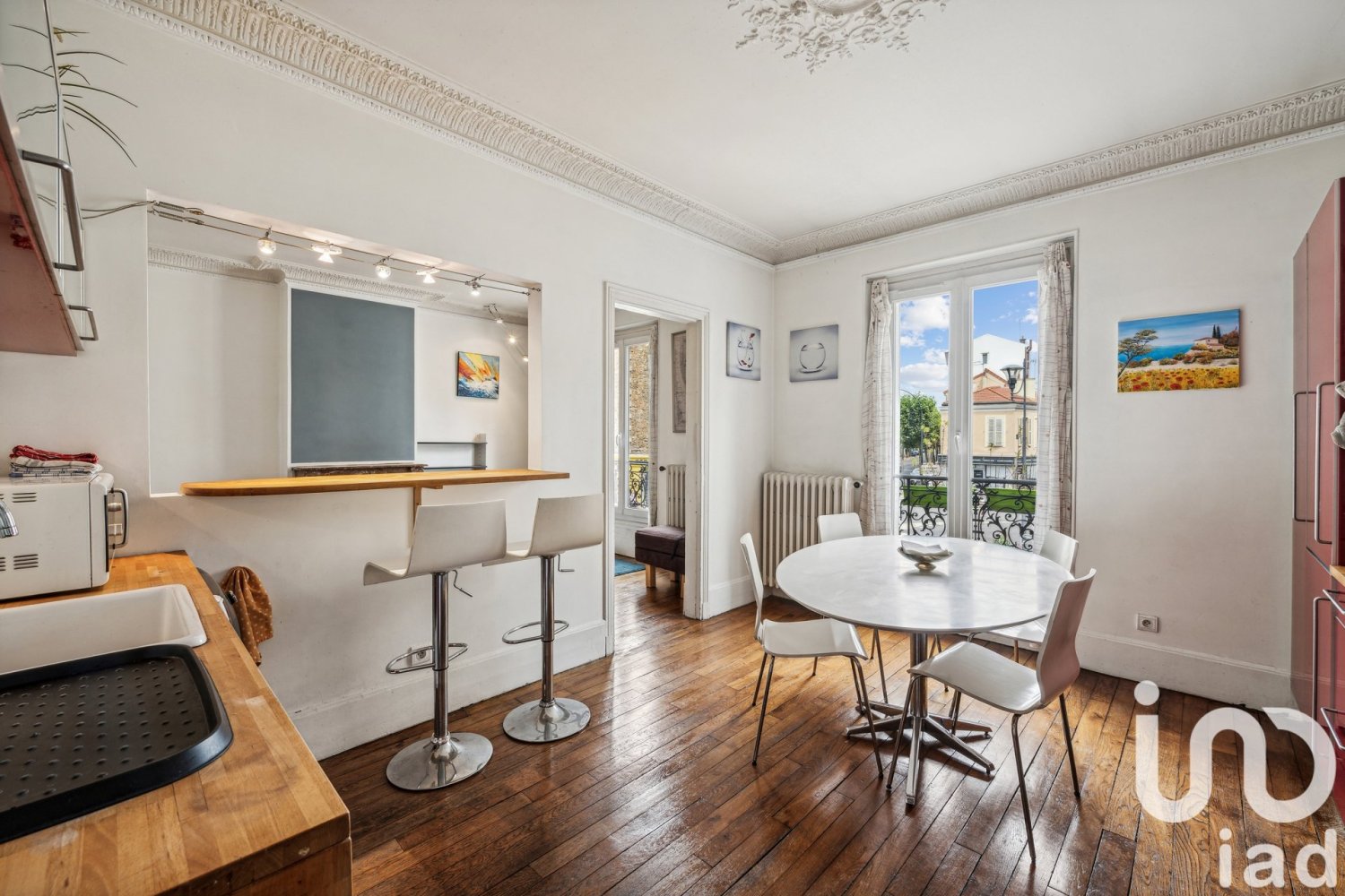 Apartamento de 1 dormitorio en Courbevoie, France No. 163053